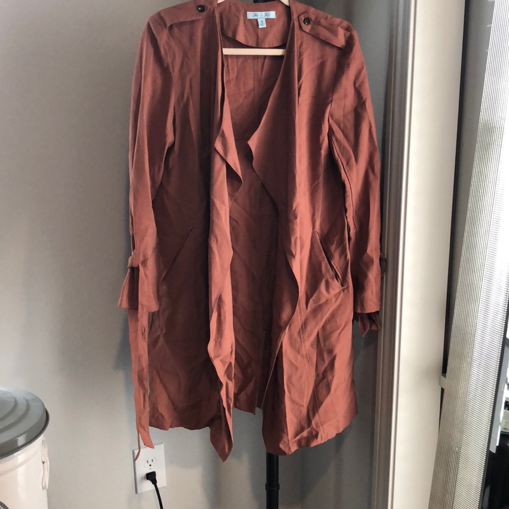 Small draped coat - small
